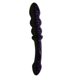 Buy Dual Side Pleasure Black Glass Dildo Sex Toys In Etah
