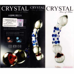 Buy Hygiene Flower Crystal Glass Dildo Sex Toy In Basti