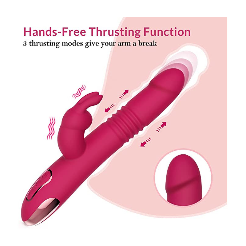 Buy Automatic Up Down Thrusting Rabbit Vibrator Sex Toy in Mumbai