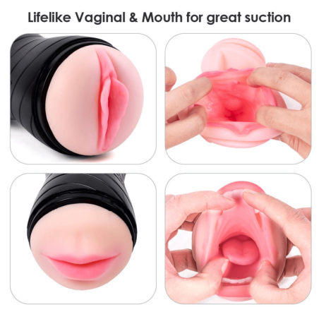 Double Mouth And Pussy Male Masurbation Sex Toys In Tezpur