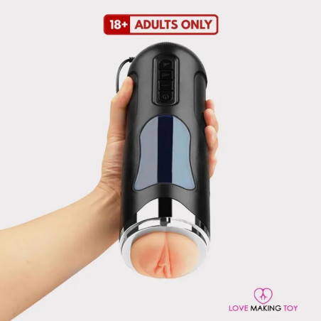 XXOO Automatic Up Down + Rotation Masturbator With Pussy And Sound