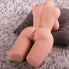 3 Fit Half Body Sex Doll For Breast with Pussy & Anal Solid Silicone Doll