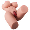 3 Fit Half Body Sex Doll For Breast with Pussy & Anal Solid Silicone Doll