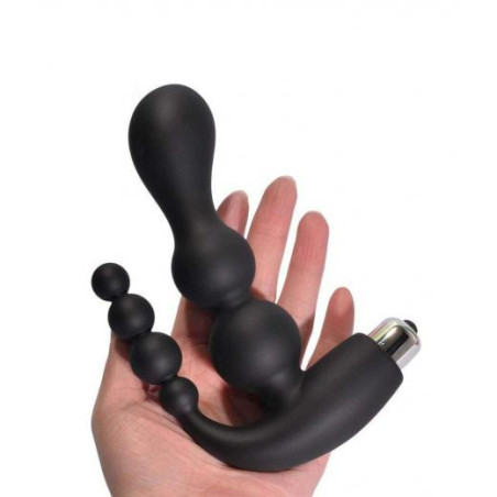 Double Thrust Vibrator Anal Butt Plug Sex Toys In Hoshiarpur