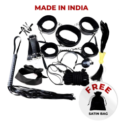Leather BDSM SEX KIT In Vizianagaram | Complete Bondage Accessories Set