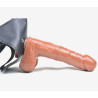 Brown Solid Strapon Vibrating Cock For Women Sex Toys In Erode