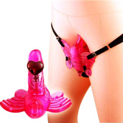 Shop Butterfly Strap On Vibrator For Girls Sex Toys In Nalgonda