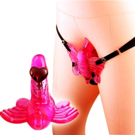 Shop Butterfly Strap On Vibrator For Girls Sex Toys In Nalgonda