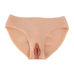 Wearable CrossdresserUnderwear Silicone Fake Vagina Panty Sex Toys In Maharastara