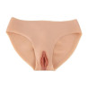Wearable CrossdresserUnderwear Silicone Fake Vagina Panty Sex Toys In Maharastara