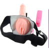 Strapon Dildo Vibrating With Attached Vagina
