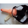 Strapon Dildo Vibrating With Attached Vagina